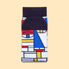 'Feet Mondrian' Socks - My Modern Met Store