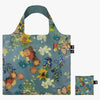 Blue Flower Pattern Tote Bag