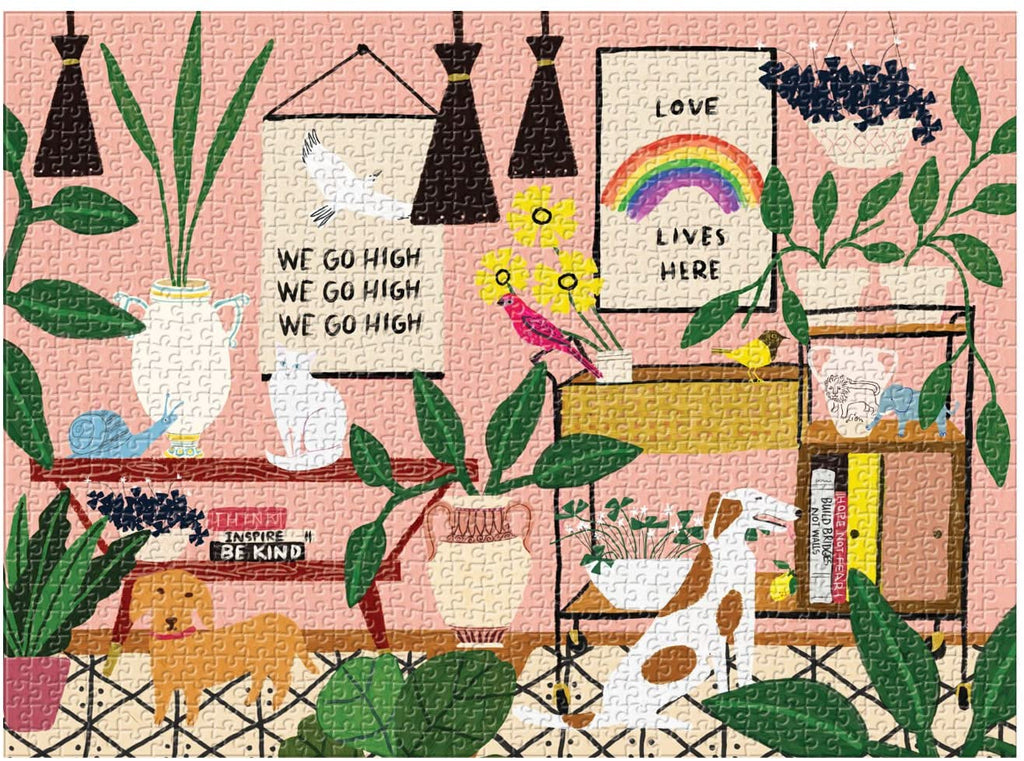 Love Lives Here Puzzle by Galison