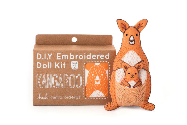 Kangaroo Embroidery Kit