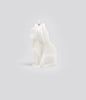 White Kisa Cat Candle