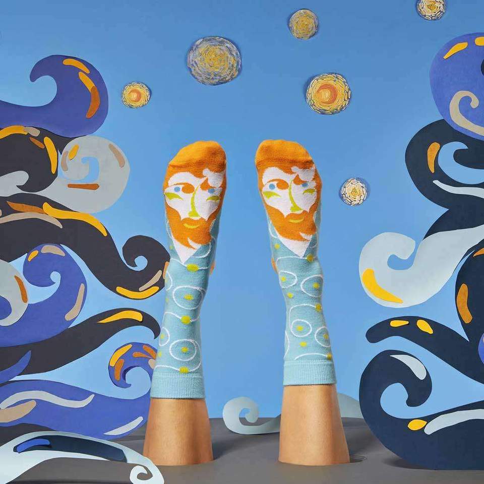 'Vincent van Toe' Socks - My Modern Met Store