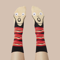 Let Your Feet Do the Talking With These 'Screamy Ed' Socks– My Modern ...