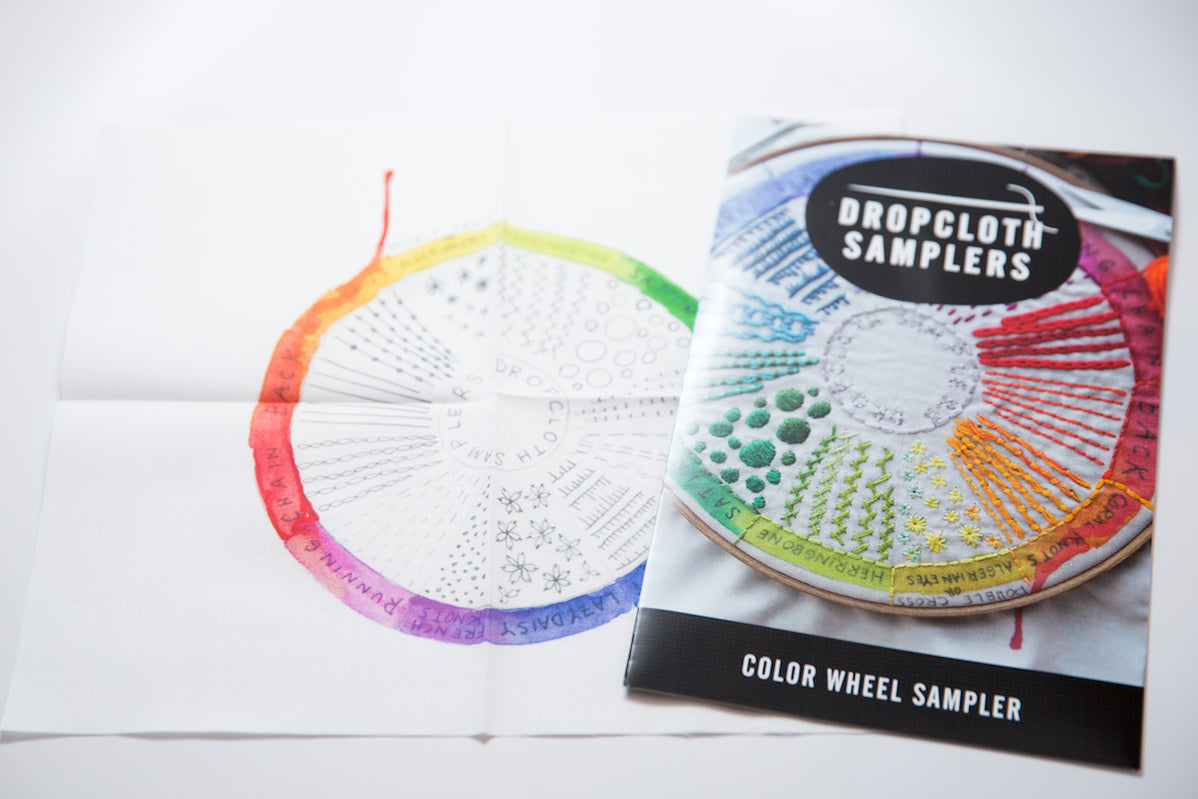 Wheel Sampler Love Color Theory and Embroidery? Try This Embroidery Sampler Pattern ...