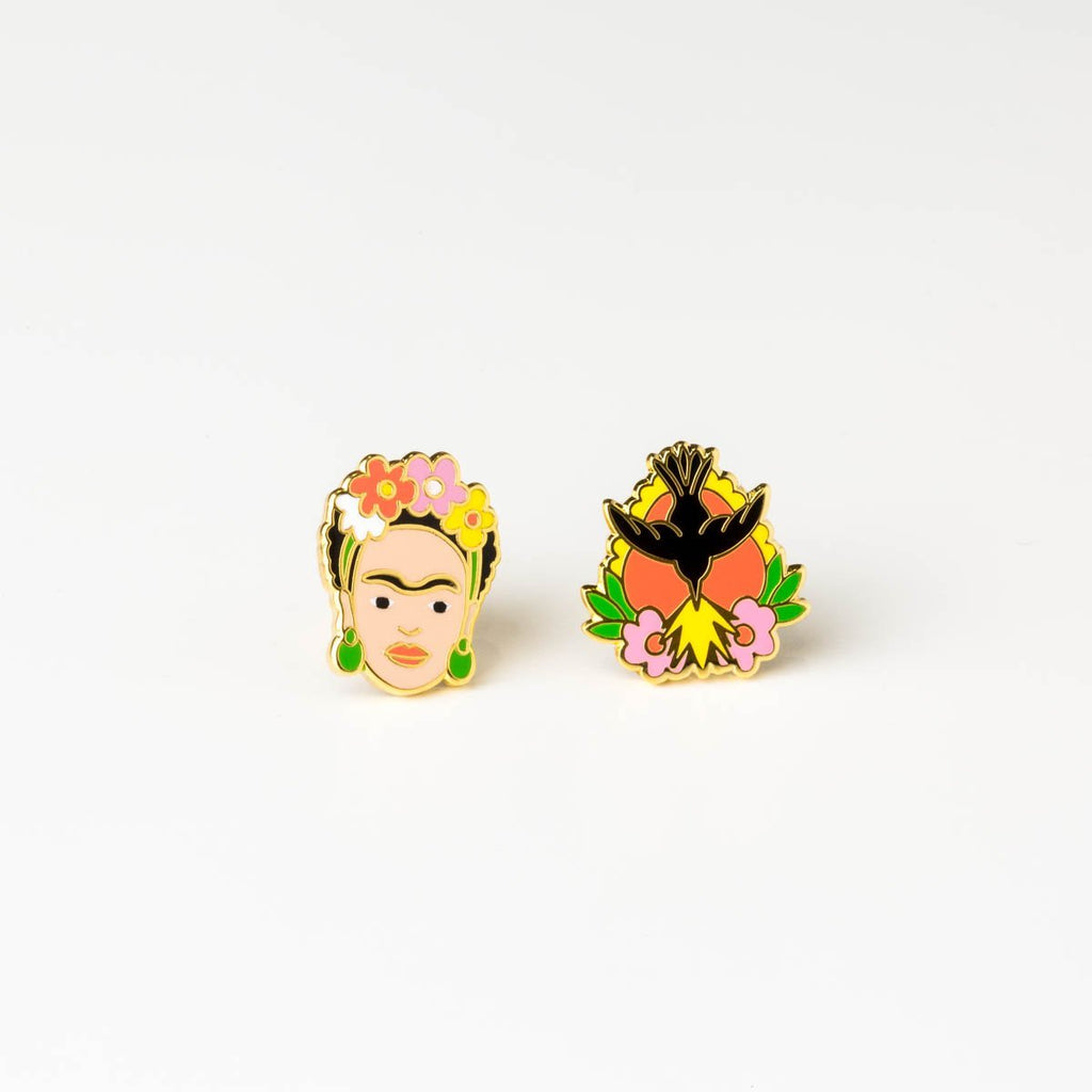 Frida Kahlo & Milagro Earrings - My Modern Met Store
