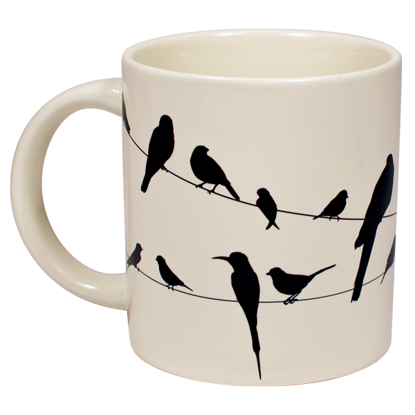 Birds on a Wire Mug