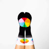 Color Wheel Crew Socks - My Modern Met Store