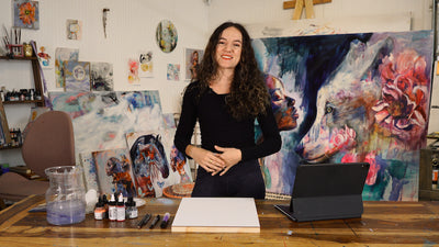 This Online Art Class Will Teach You How to Make Mixed Media Paintings ...