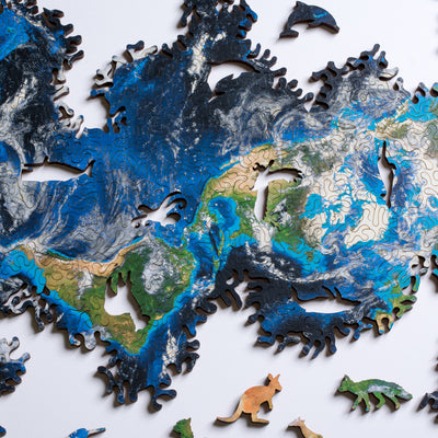 Unique Jigsaw Puzzle Allows You to Make Your Own Map of Earth– My ...