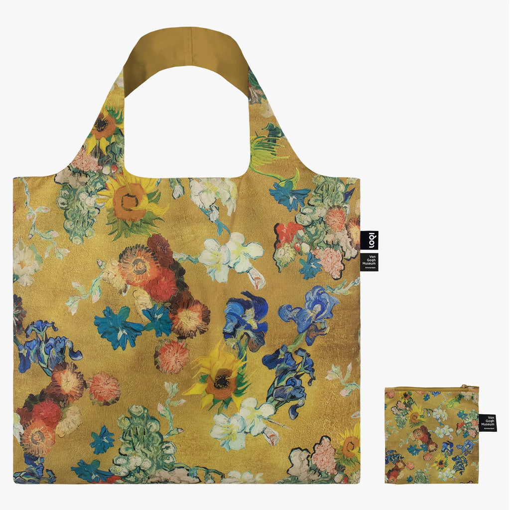 Gold Flower Pattern Bag