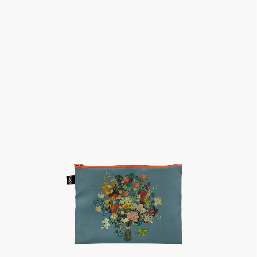 Flower Pattern Zip Pocket Set