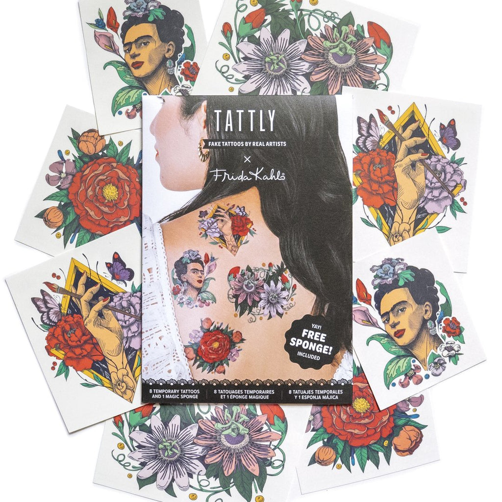 Frida Kahlo Temporary Tattoos