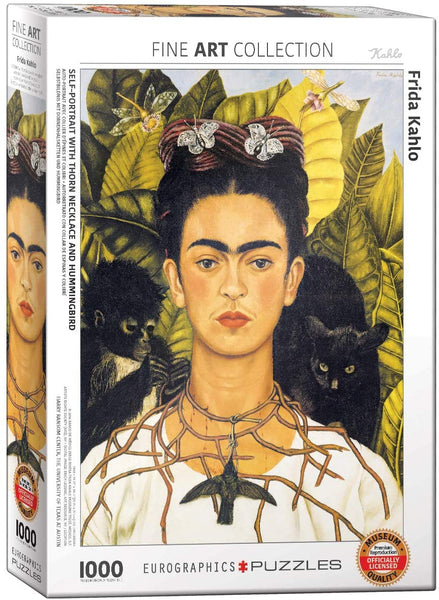 Frida Kahlo Self-Portrait 1000 Piece Jigsaw Puzzle