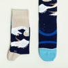 Great Wave Socks by Curator Socks