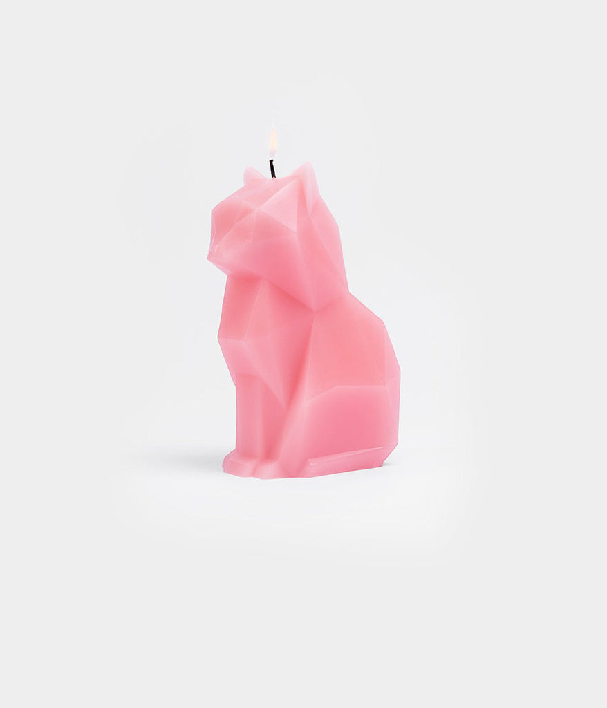 Pink Kisa Cat Candle