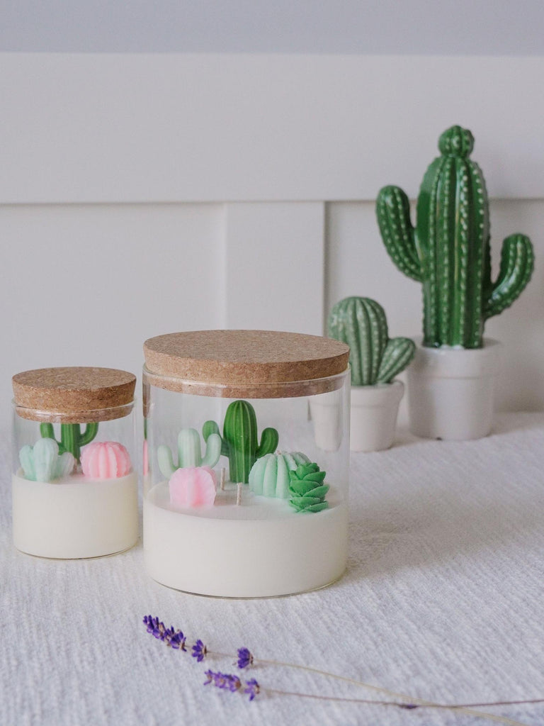 succulent terrarium candle Complete Your Home Decor With This Charming Cactus Candle– My Modern Met Store