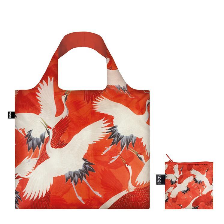 'Woman's Haori with Cranes' Tote Bag - My Modern Met Store
