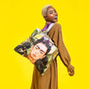 Frida Kahlo Self Portrait With Hummingbird Tote Bag by LOQI