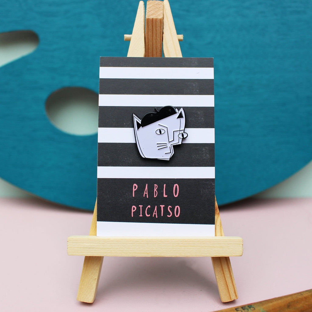 'Pablo Picatso' Enamel Pin - My Modern Met Store