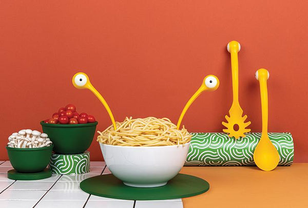 Pasta Monster Serving Spoons - My Modern Met Store