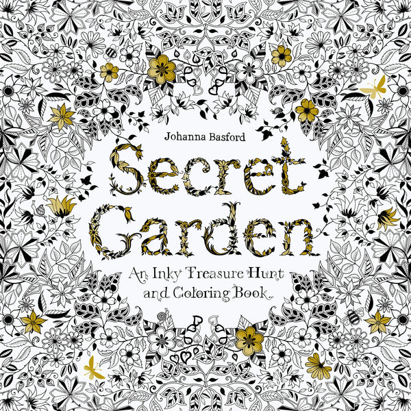 'Secret Garden' Adult Coloring Book - My Modern Met Store
