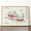 Detail of Sneakerheads Litho Print Poster by Dorothy