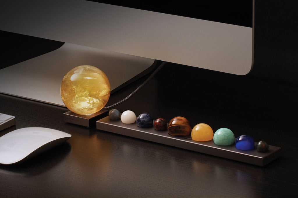 Deskspace Solar System Series With Sun Lamp - My Modern Met Store