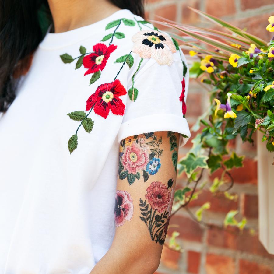 Embroidery Temporary Tattoos - My Modern Met Store