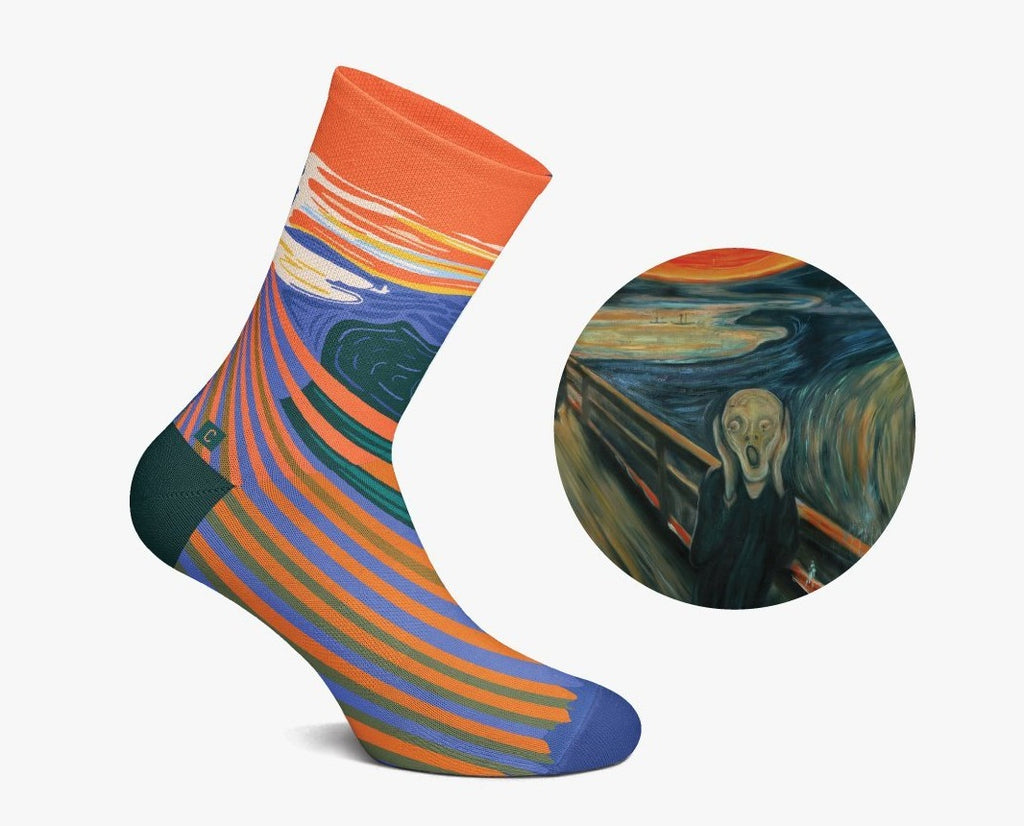 The Scream Socks by Curator Socks