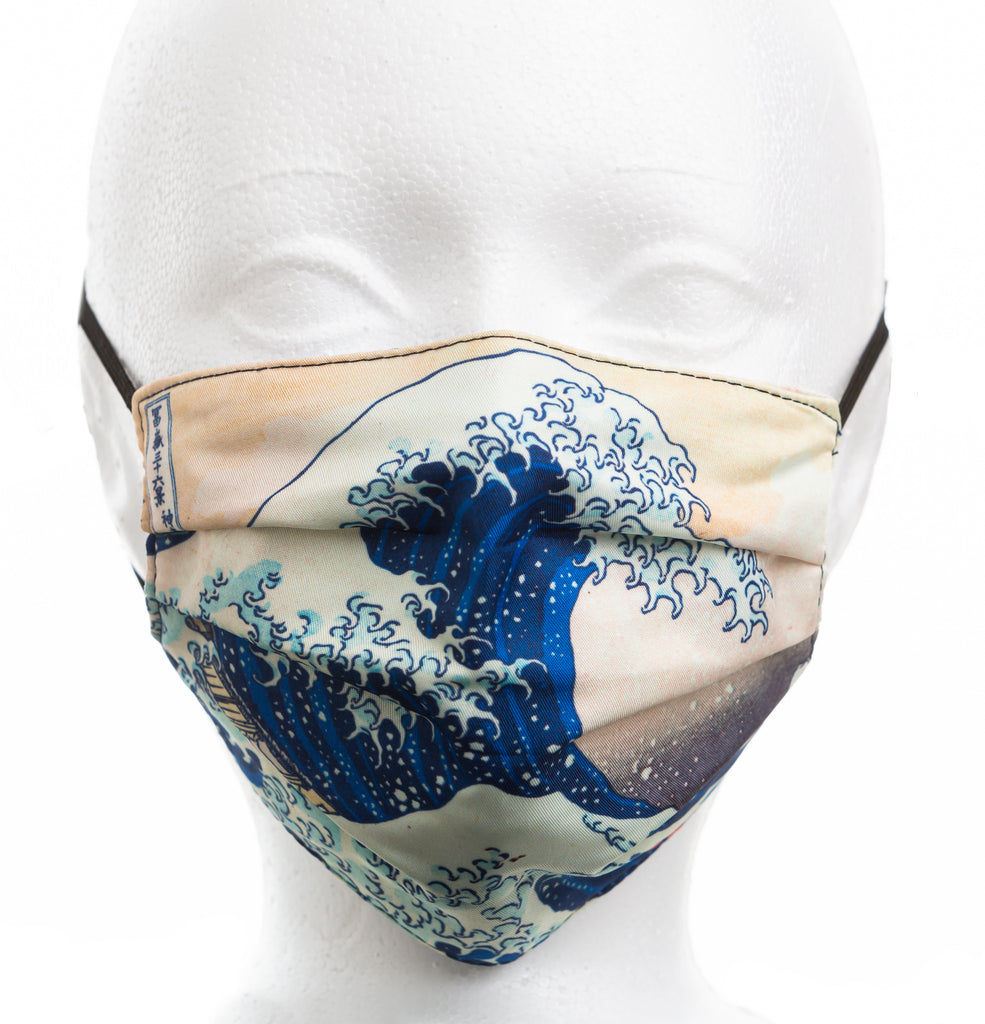 The Great Wave Reversible Face Mask