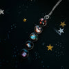 Rainbow Nebula Pendant Necklace